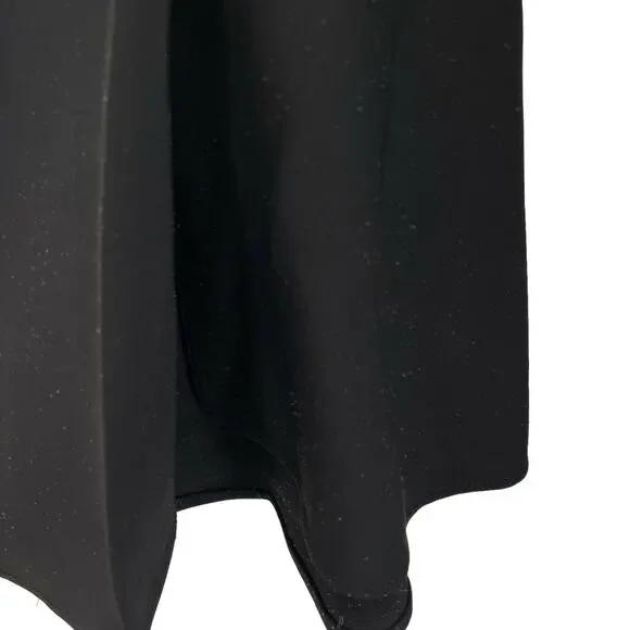 REISS Women's Black Long Sleeve Midi Dress